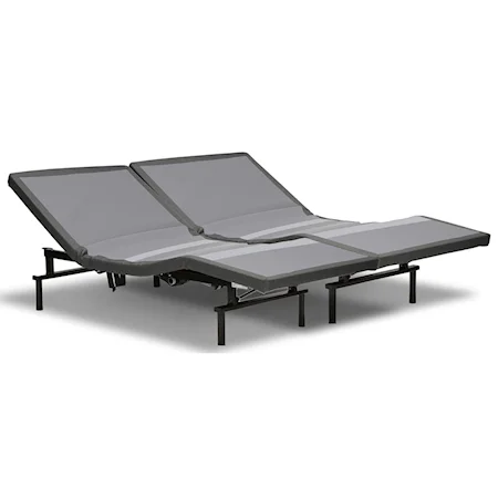 Split California King Falcon Adjustable Bed Base with MicroHook Retention System